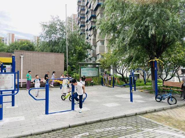 “帶病”健身器材煥新<strong></p>
<p>健身器材
</strong>，居民休閑鍛煉更舒心:健身器材
